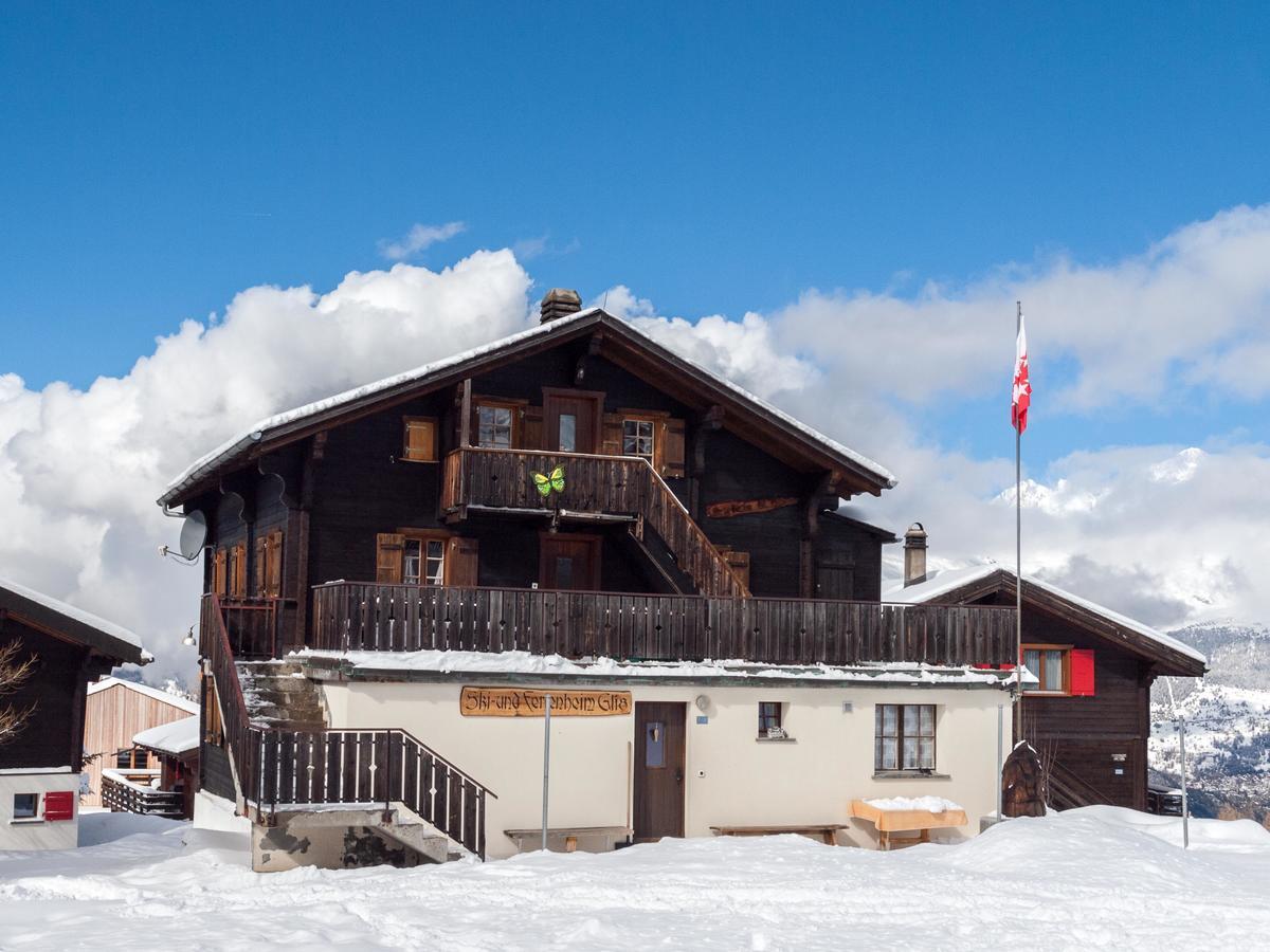 Rosswald Gruppenhaus Im Walliser Alpstyle מראה חיצוני תמונה