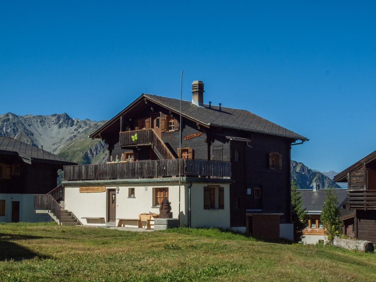 Rosswald Gruppenhaus Im Walliser Alpstyle מראה חיצוני תמונה